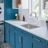 Blanco QUATRUS R15 Stainless Steel Laundry/Utility Sink, 25in x 22in