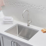 Blanco QUATRUS R15 Stainless Steel Laundry/Utility Sink, 25in x 22in