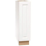 Hampton Assembled 9x34.5x24 in. Base Kitchen Cabinet in Satin White
