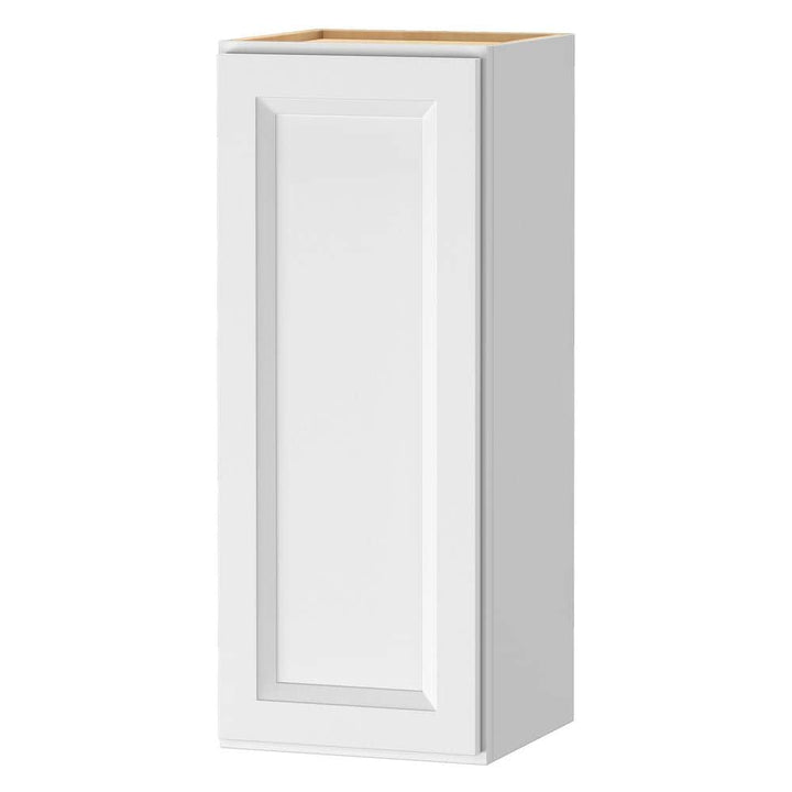 PELHAM & WHITE Keyport Shaker 12 in. W x 12 in. D x 30 in. H Plywood Tool-Free Ready To Assemble Wall Kitchen Cabinet in White