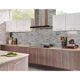 MSI Savoy Interlocking 12 in. x 12 in. x 8mm Glass Mesh-Mounted Mosaic Tile (10 sq. ft. / case)