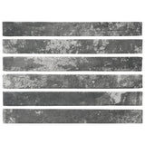 English Brick Dark Gray Matte Porcelain Tile - 2x18 Subway Tile