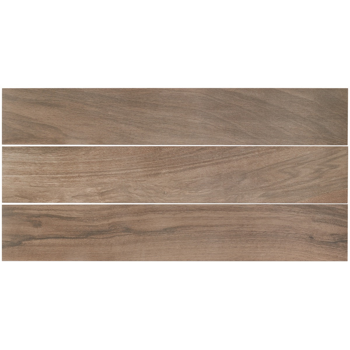 Silkwood Walnut Brown 8x48 Matte Porcelain Tile - Lux Tile