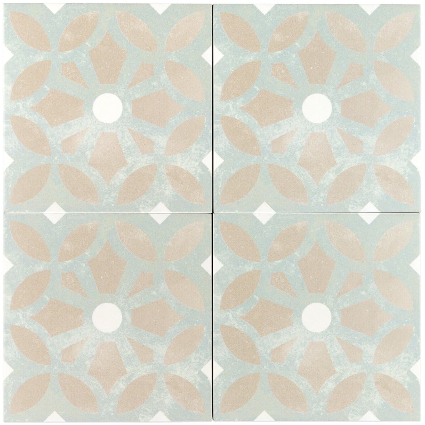 Bella Louvre Green Matte Porcelain Tile - 9x9 Inches