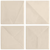 Stacy Garcia Valenova Deco Taupe 5x5 Textured Matte Ceramic Tile