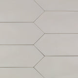 Aliante Light Gray 4x12 Picket Matte Porcelain Tile - Lux Tile