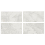 Lux Tile Jewel Onyx White 24x48 Polished Porcelain Tile