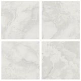 Jewel Onyx White 48x48 Polished Porcelain Tile by Lux Tile