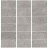 Tilebar New Rock Fumo Light Gray 12x24 Chiseled Matte Porcelain Tile
