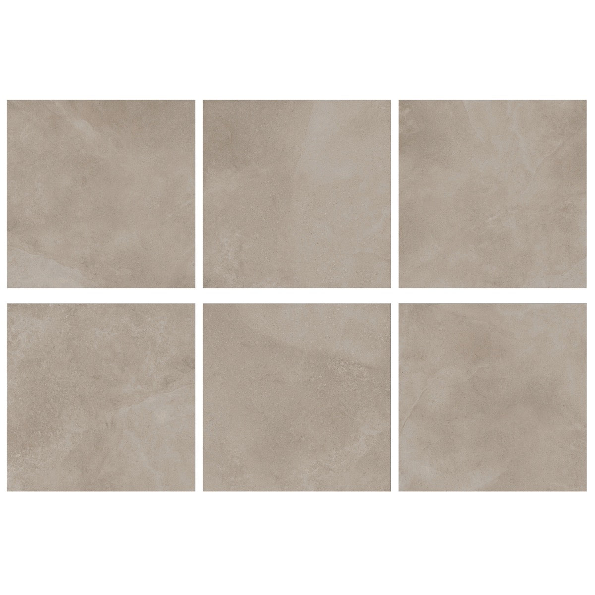 Lux Tile New Rock Tortora Beige 48x48 Matte Porcelain Tile