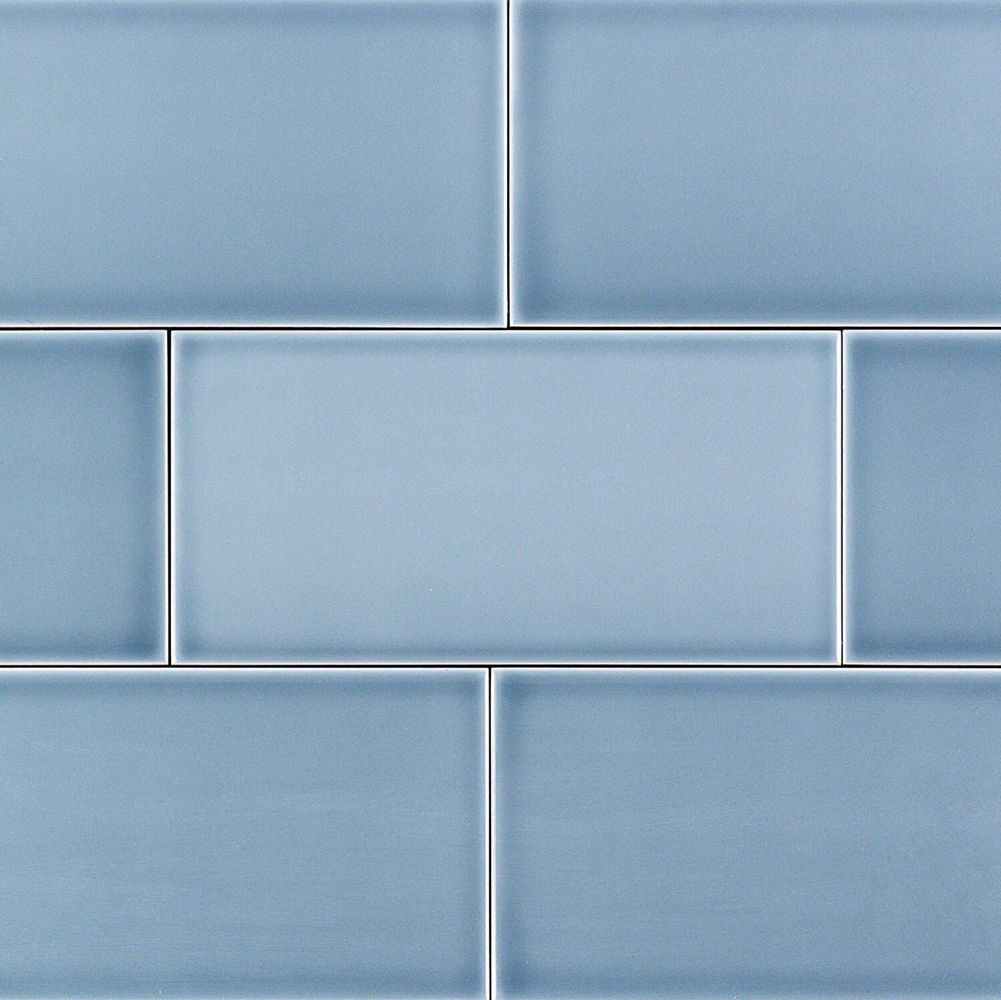 Vector Azul Blue 4x8 Polished Ceramic Subway Wall Tile