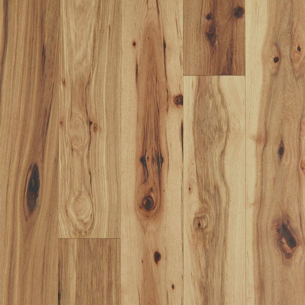 Shaw Valor Scallion Hickory 1/2 in. T X 6.38 in. W Tongue and Groove Engineered Hardwood Flooring (25.4 sq.ft./case)