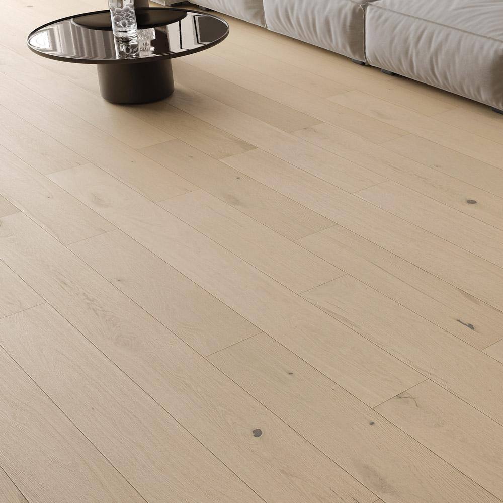Selkirk Sceneic Fairhaven 1/2 in. T x 7.5 in. W Tongue and Groove Wire Brushed Engineered Hardwood Flooring (31.09 sq.ft./case)
