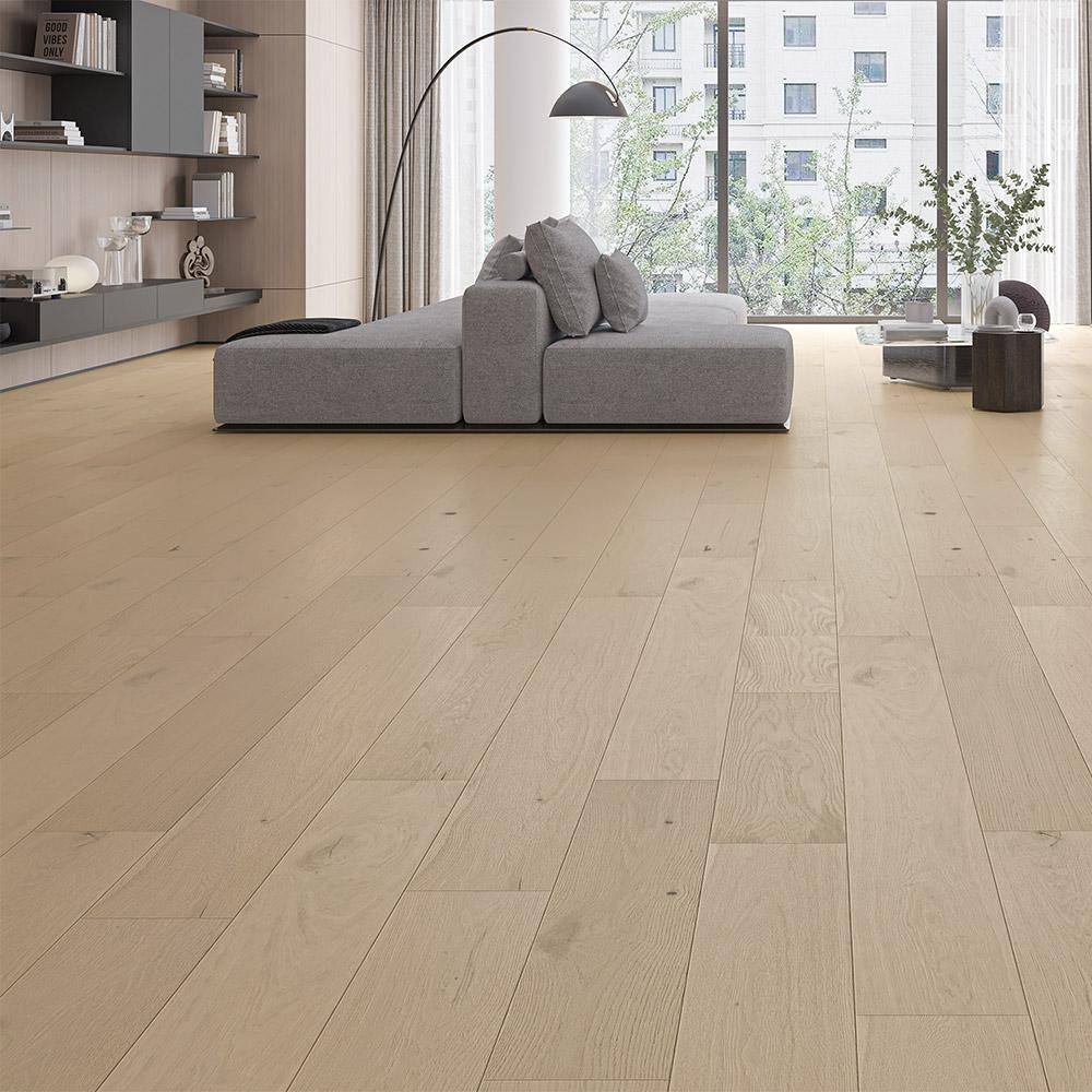 Selkirk Sceneic Fairhaven 1/2 in. T x 7.5 in. W Tongue and Groove Wire Brushed Engineered Hardwood Flooring (31.09 sq.ft./case)