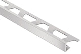 Schluter Systems SCHIENE 0.5-in W x 98.5-in L Solid Brass L-Angle Tile Edge Trim
