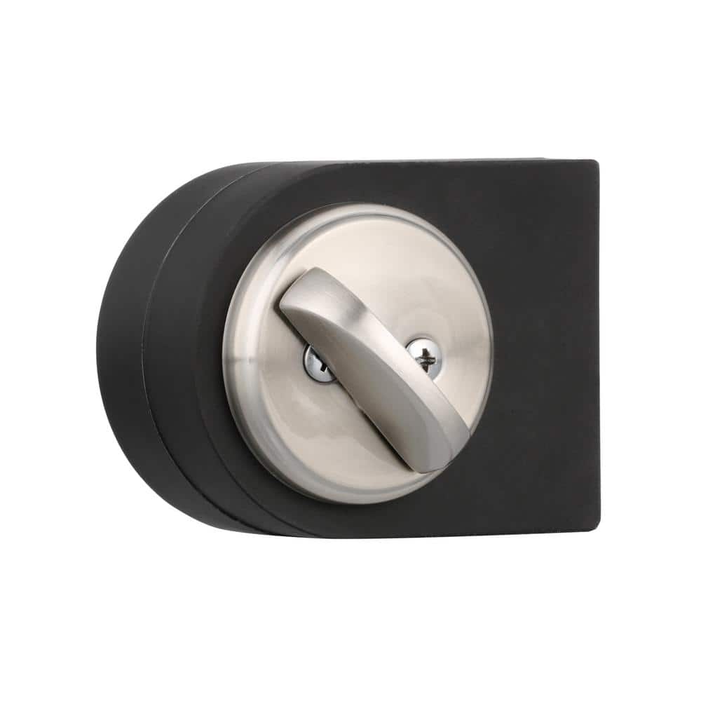Schlage B60 Series Satin Nickel Single Cylinder Deadbolt (2-Pack)