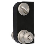 Schlage Georgian Satin Nickel Keyed Entry Door Handleset