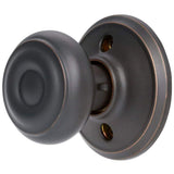 Schlage Modern/Contemporary Aged Bronze Dummy Knob – Universal Handing (Right or Left)