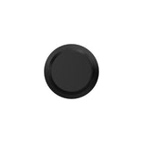 Schlage Custom Bowery Matte Black Dummy Door Knob with Kinsler Trim (2-Pack)