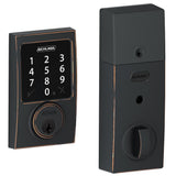 Schlage Century Aged Bronze Connect Smart Door Lock, Z‑Wave Plus (BE468 CEN 716)