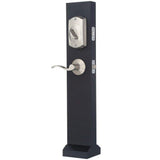 Schlage Camelot Satin Nickel Electronic Keypad Deadbolt with Accent Door Lever