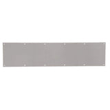 Schlage 8 in. x 34 in. Satin Stainless-Steel Commercial Kick Plate