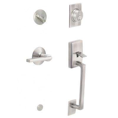 Kwikset 
    Arlington Venetian Bronze Single Cylinder Door Handleset with Tustin Door Lever Featuring SmartKey Security - Super Arbor