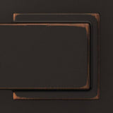 Schlage Custom Wakefield Aged Bronze Single Cylinder Door Handleset with Whitney Lever