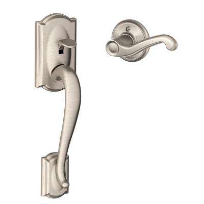 Copper Creek 
    Heritage Black Door Handleset and Colonial Knob Trim - Super Arbor