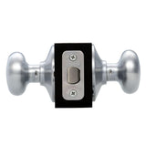 Schlage Plymouth Satin Chrome Passage Door Knob, Right or Left Handed, F10 PLY 626