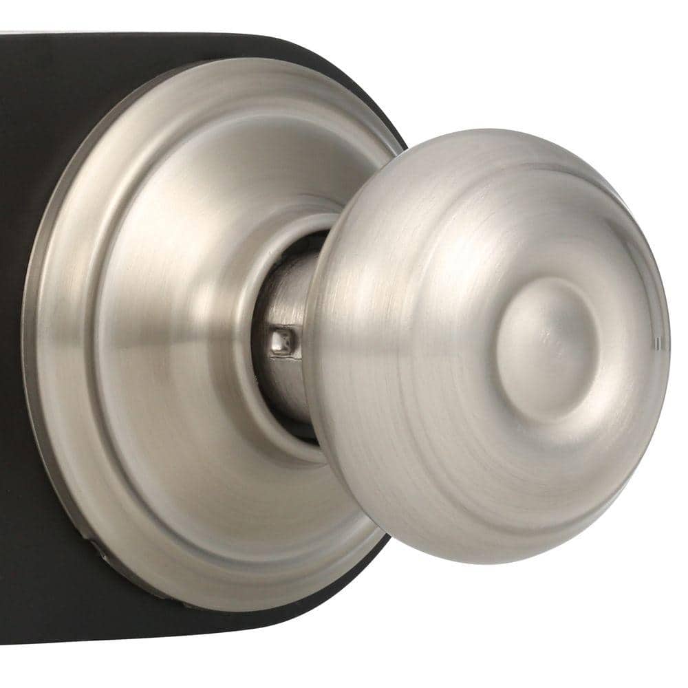 Schlage Georgian Satin Nickel Passage Lockset, ANSI Grade 2, 1-3/4 in.