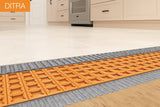 Schluter Systems DITRA 54-sq ft Orange Plastic Waterproofing Tile Membrane