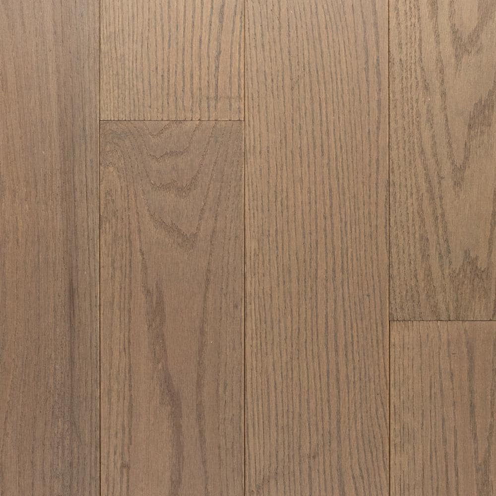 Blue Ridge Hardwood Flooring Sea Oats Oak 3/4 in. T x 4 in. W Wire Brushed Solid Hardwood Flooring (16 sq. ft./Case)