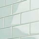 Ivy Hill Tile Contempo Seafoam 3 in. x 6 in. x 8 mm Polished Glass Subway Tile (32 pieces, 4 sq. ft. per box)