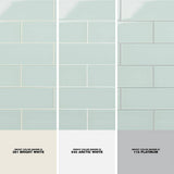Ivy Hill Tile Contempo Seafoam 4 in. x 12 in. x 8mm Polished Glass Subway Wall Tile (1 sq. ft.) (15 pieces, 5 sq. ft./Box)