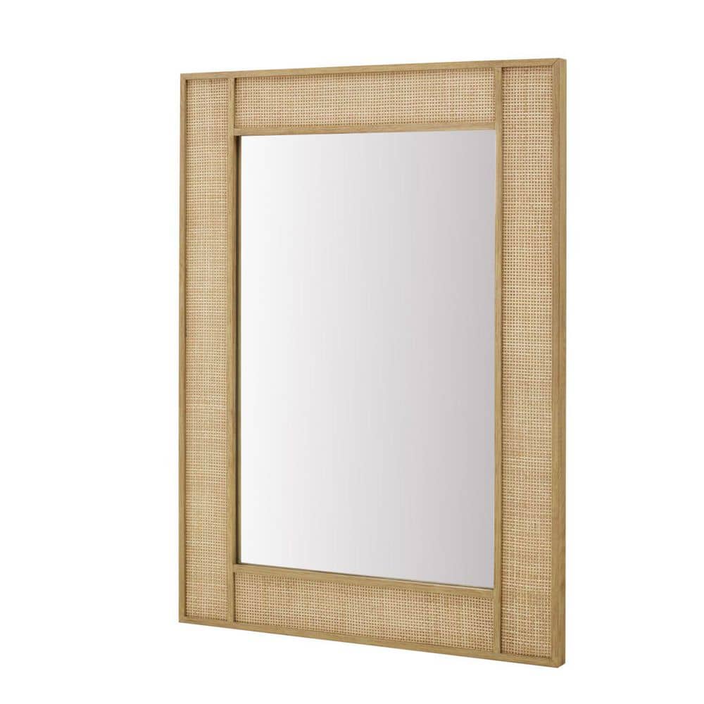 James Martin Vanities Solene 28" x 38" Seaside Oak Vanity Mirror