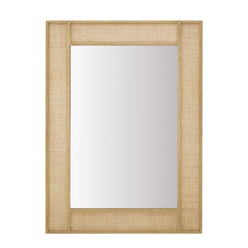 James Martin Vanities Solene 28" x 38" Seaside Oak Vanity Mirror