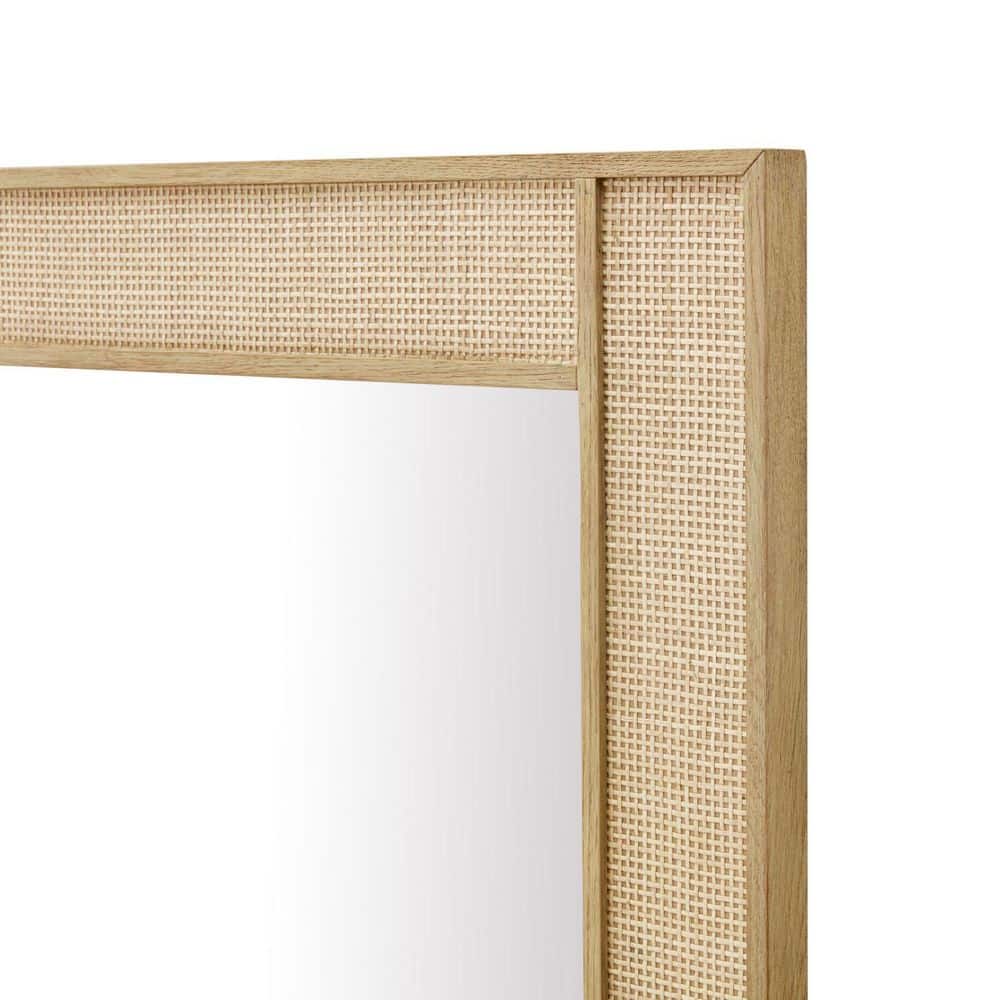 James Martin Vanities Solene 28" x 38" Seaside Oak Vanity Mirror