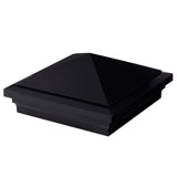 Fiberon CountrySide 5 in. x 5 in. Serene Black Acrylic Pyramid Cap