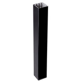 Fiberon CountrySide 5 in. x 5 in. x 45 in. Serene Black Capped Composite Beveled Post Sleeve