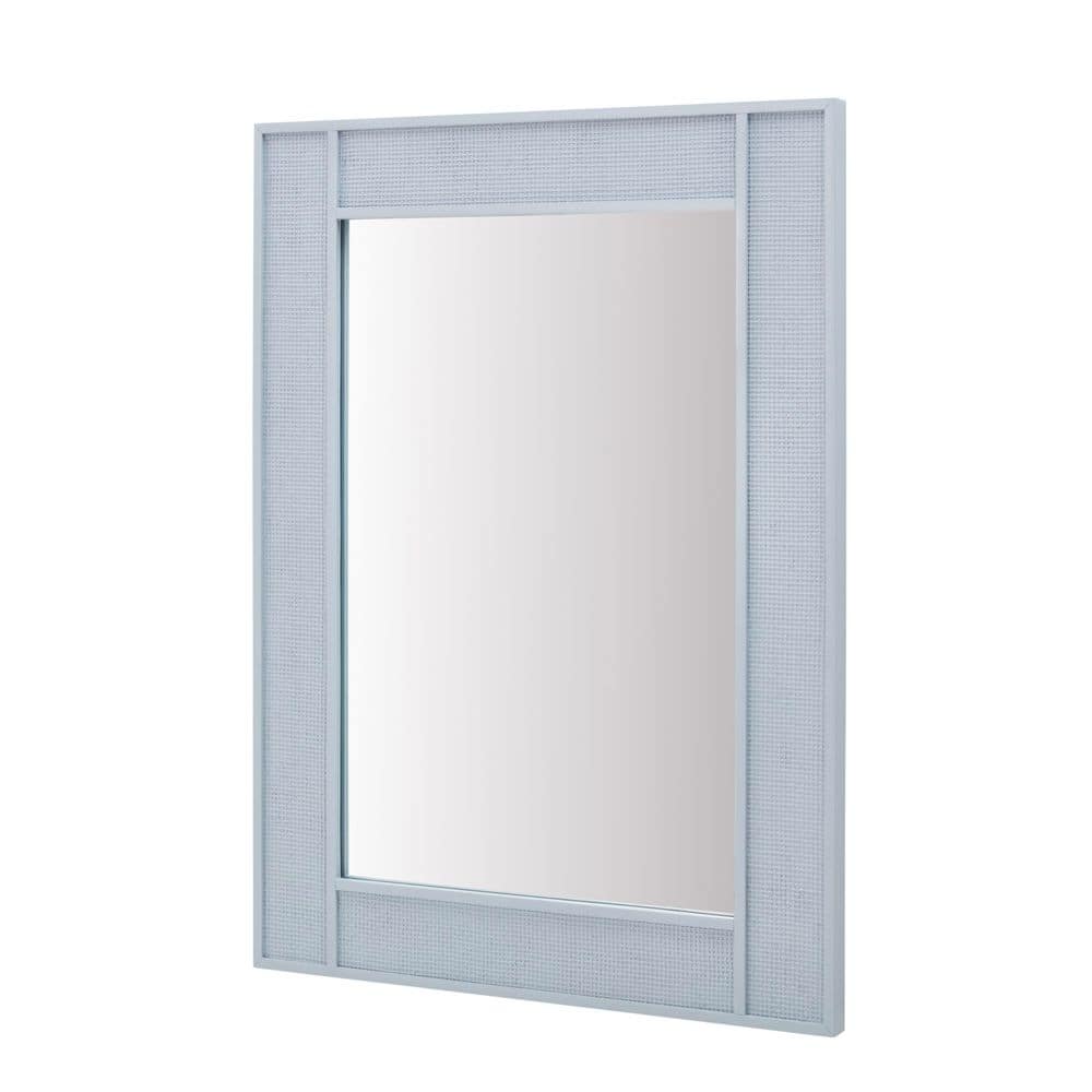 James Martin Vanities Solene 28" x 38" Serenity Blue Vanity Mirror