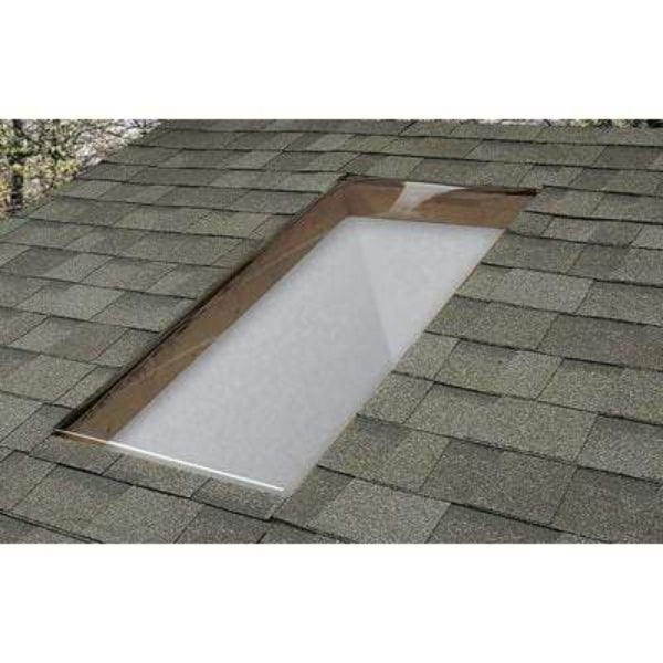 Fixed Self Flashing Impact Polycarbonate Skylight - Bronze/Clear image 3