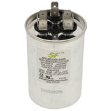 Trane SFCAP20D4440R capacitor - front view (Voltage: 440v; MFD: 20)