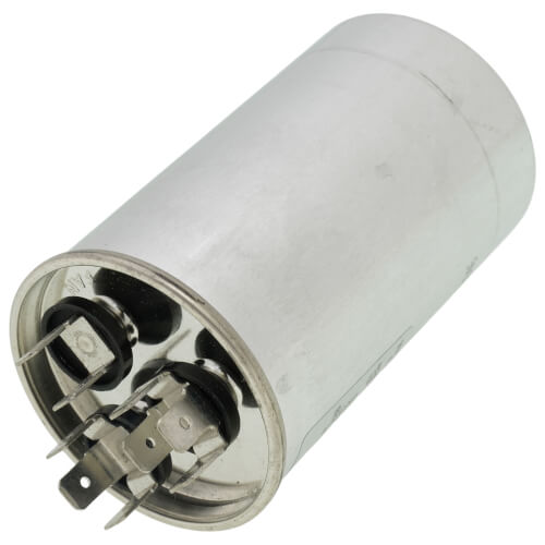 Trane SFCAP25D5440R capacitor - detail view (Voltage: 440v; MFD: 25/5)