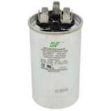 Trane SFCAP25D5440R capacitor - front view (Voltage: 440v; MFD: 25/5)