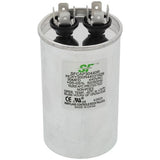 Trane SFCAP30440R capacitor - front view (Voltage: 440v; MFD: 30)