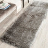 Safavieh Paris Shag 4 x 6 Chocolate Indoor Solid Handcrafted Area Rug