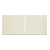 HOMEIBRO Antique White Shaker Style Ready to Assemble Stock Wall Kitchen Cabinet (33 in. W x 15 in. H x 24 in. D)