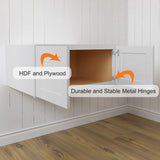 HOMEIBRO Shaker Style Ready To Assemble Stock Wall Kitchen Cabinet (33 in. W x 15 in. H x 24 in. D)
