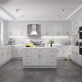 HOMEIBRO Shaker Style Ready To Assemble Stock Wall Kitchen Cabinet (33 in. W x 15 in. H x 24 in. D)